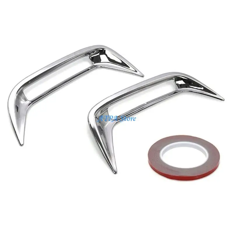 

U13C For Car Fog Light Trim Sticker Rear Tail Lamp Strips Cover Frame Easy To Install