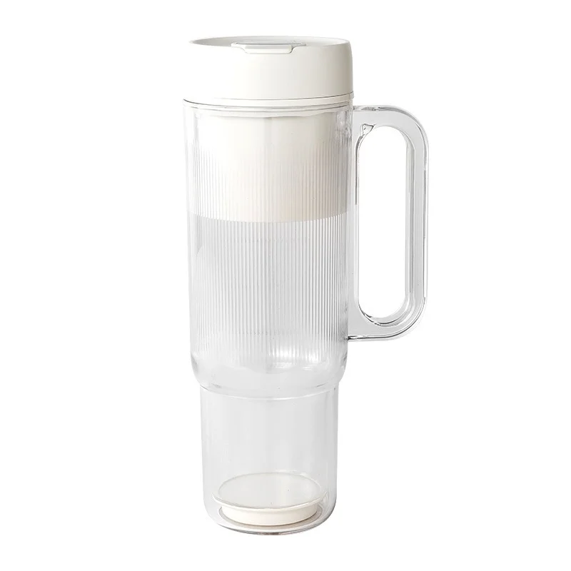 Double-layer fresh-locked noise reduction juicer, wireless portable