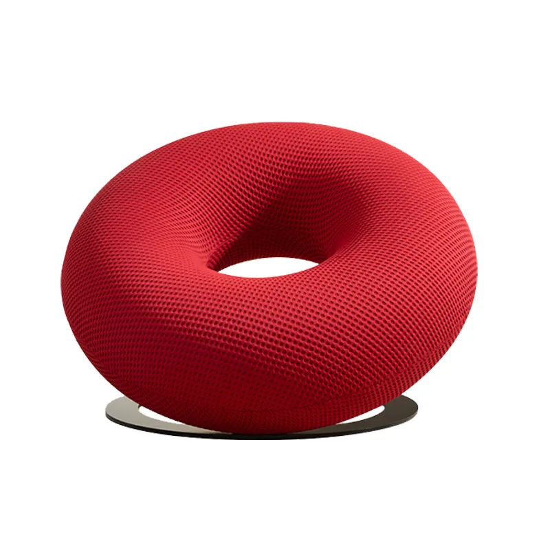 

Circle lounge chair Italian minimalist lazy sofa cute round low stool sofa living room