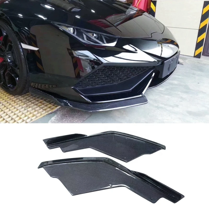 

For Huracan LP610 Carbon Fiber Front Bumper Lip Sp Cover