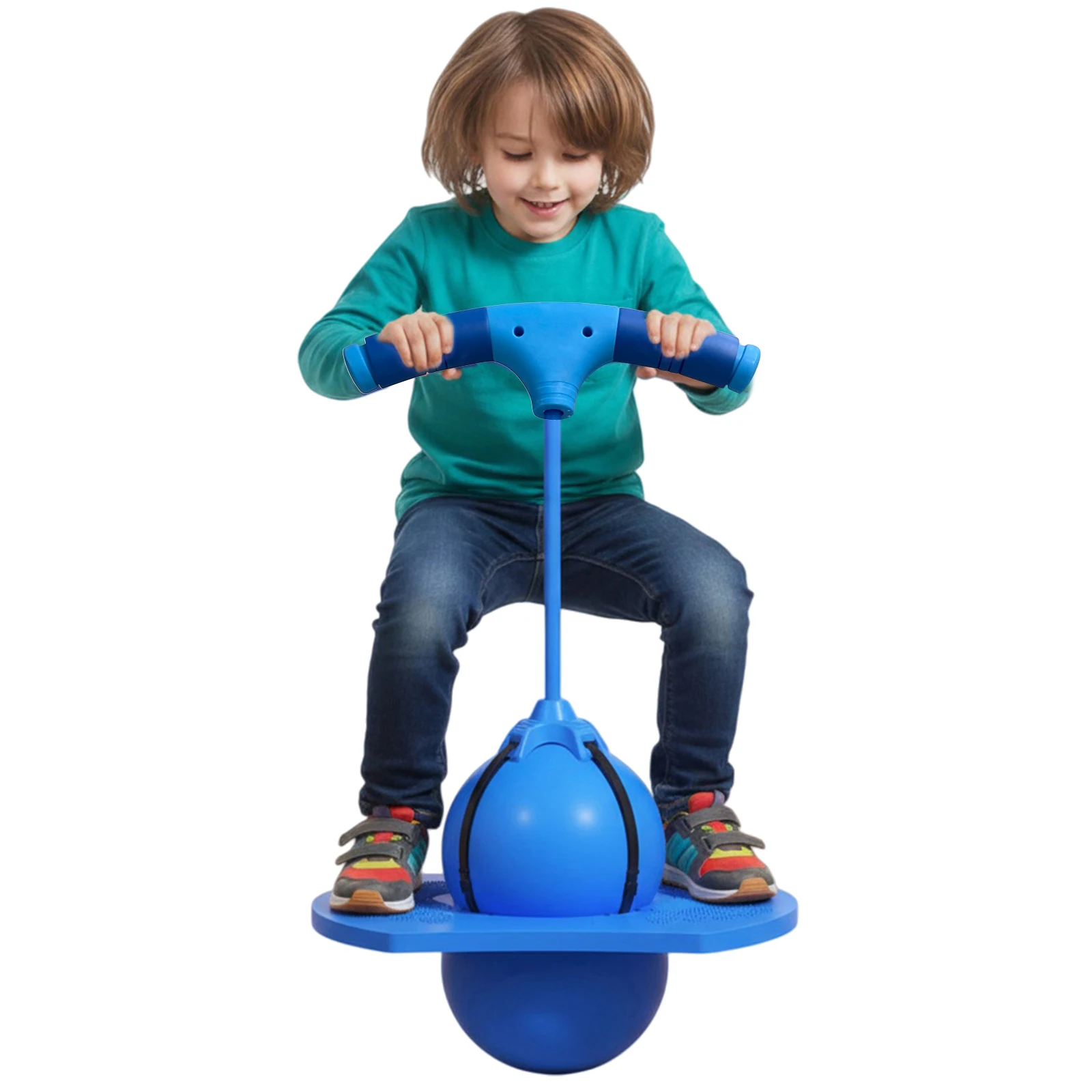 Bounce Jump Trick Board with H - Kids Outdoor Jumping Toys 评论和价格