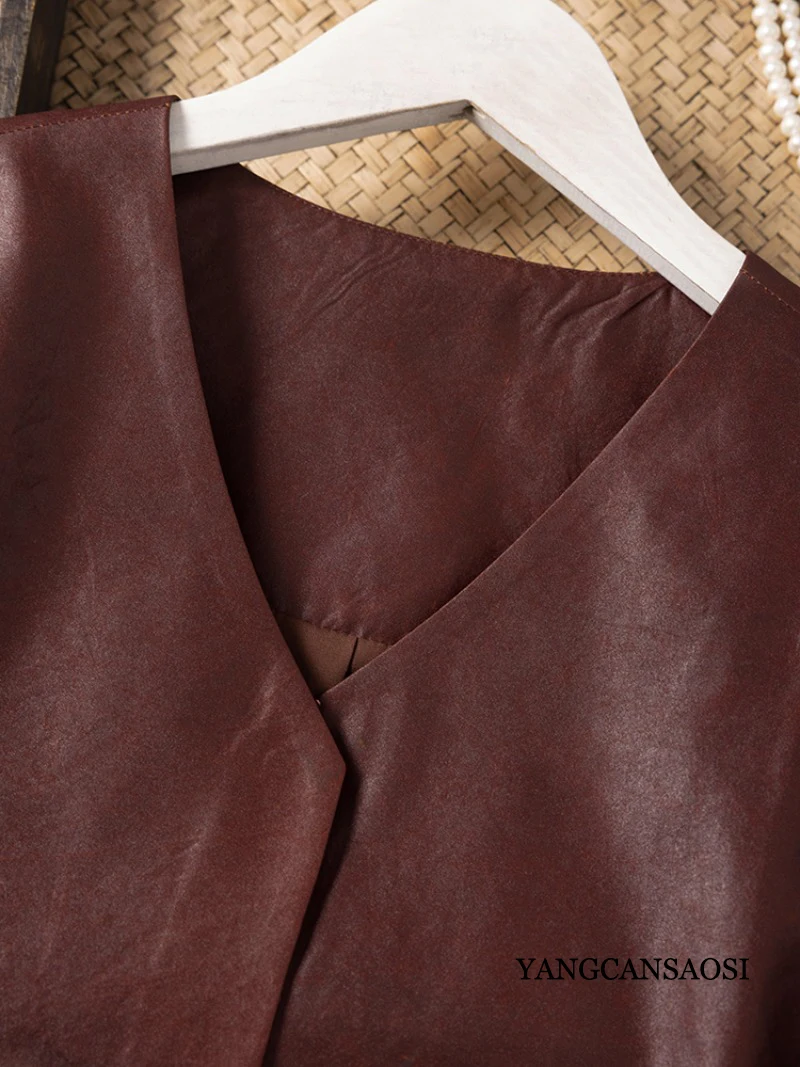 Extremely Simple Style V-neck New Chinese 100% Natural Mulberry Silk Jacquard Red Cloud Yarn Design Minimalist Women's Jacket