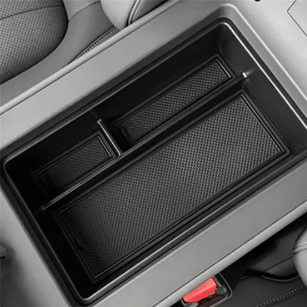 For Xpeng P7+ 2024-2025 LHD Car Central Storage Box Tray Organizer Tidying Storage Box