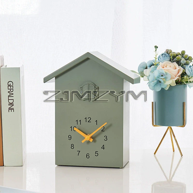 20x25cm Cuckoo Quartz Wall Clock Modern Bird Home Living Room Hanging Watch Horologe Clocks Office Home Decoration Gifts