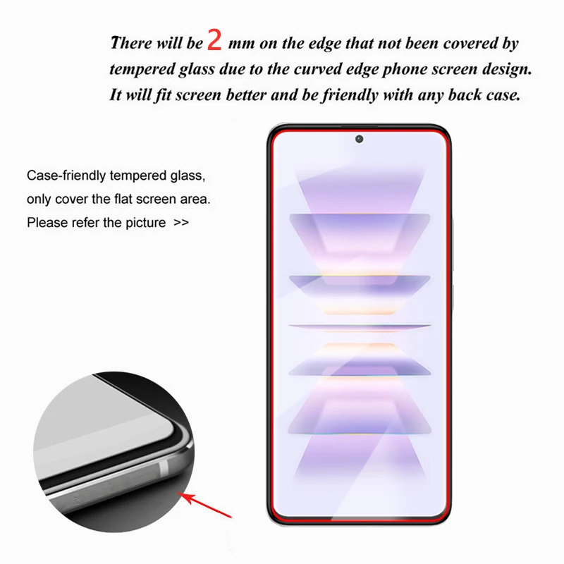 For Redmi K60 Pro Glass Redmi K60 Tempered Glass 6.67 inch Transparent HD Screen Protector Xiaomi Redmi K60E K60 Pro Lens Flim