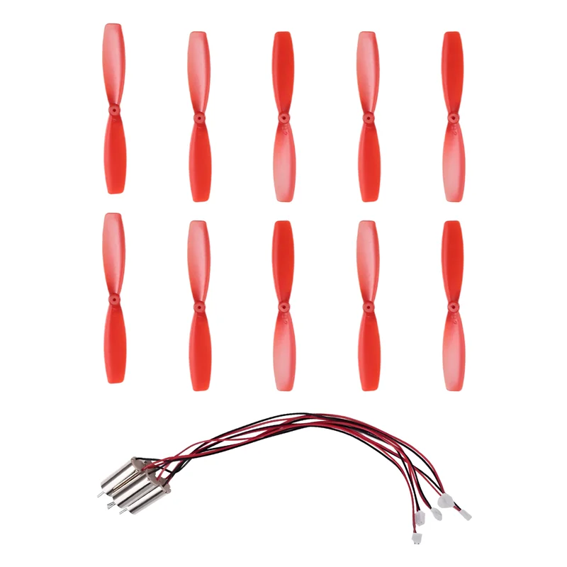 5 × لتقوم بها بنفسك تيار مستمر 3.7 فولت 716 كوب مجوف محرك عالي السرعة بدون قلب مع 5X55 مللي متر المروحة Cw CCW لتقوم بها بنفسك مايكرو FPV كوادكوبتر