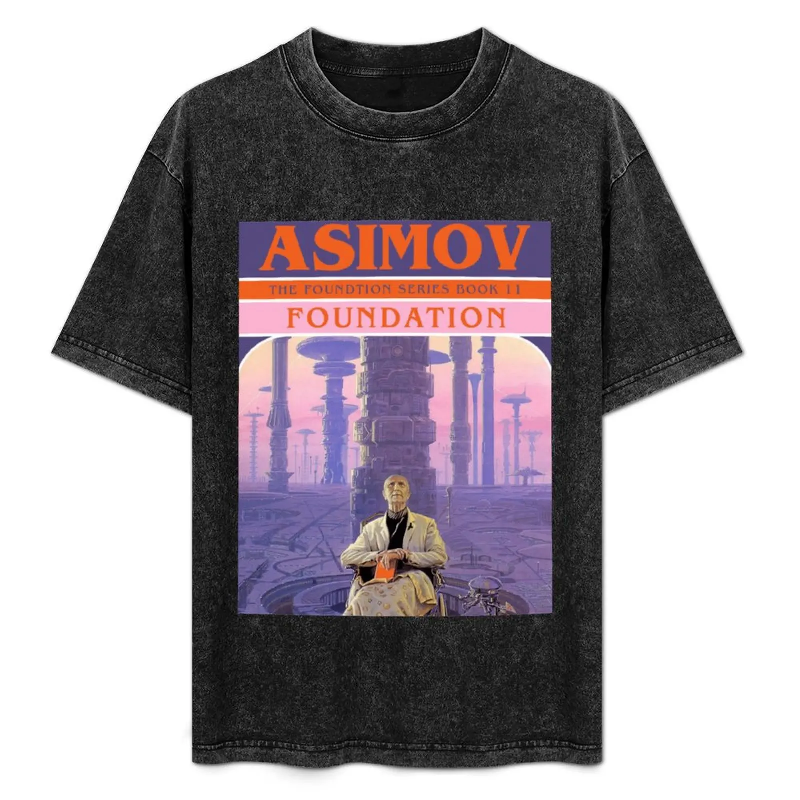isaac Asimov Foundation isaac asimov T-Shirt Big and Tall Solid Color T-Shirt