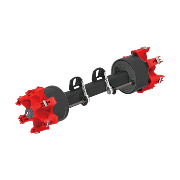 

Six Spoke Wheel Axle Assembly 16T Original High-quality Durability High Trailer Truck Axles Wheel Track1861mm