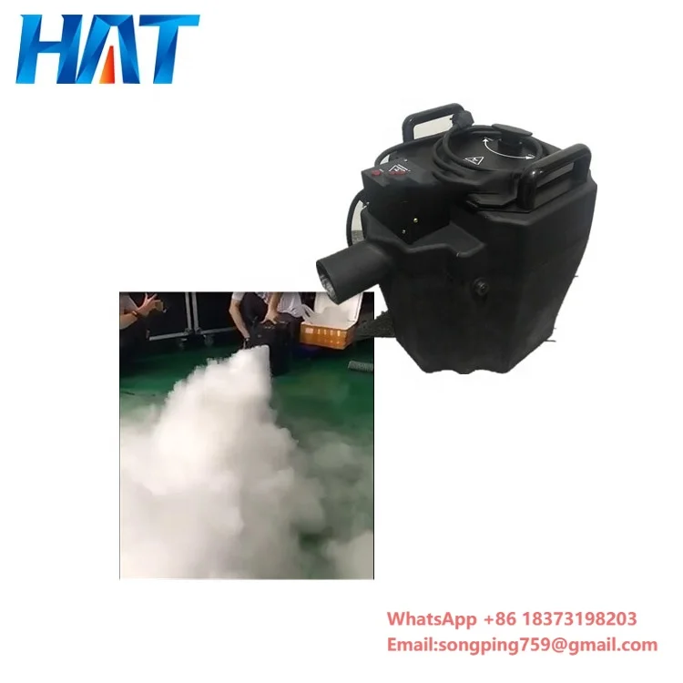 

HAT High Quality 3500W Dry Ice Making Machine Romantic Atmosphere 3500 Fog Machine Dry Ice Effect for Wedding Stage