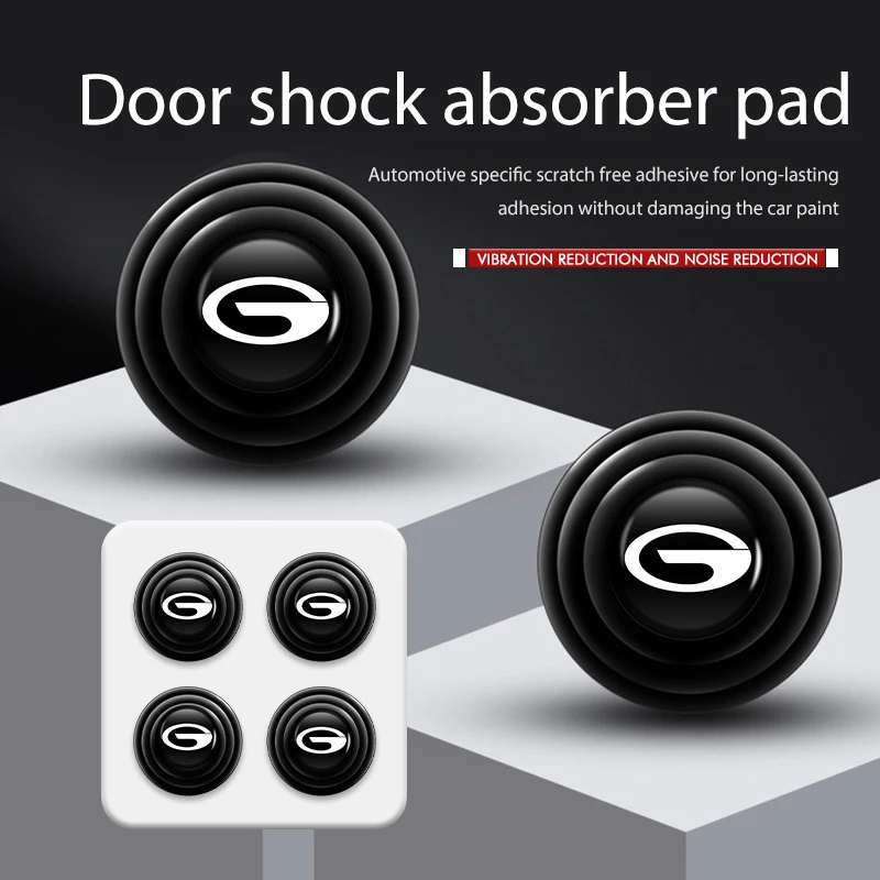 Car Door Shock Absorber Gasket Buffer Anti-collision Silicone Protector Sticker For GAC MOTOR Trumpchi Aion S GS3 GS4 GS5 GS8