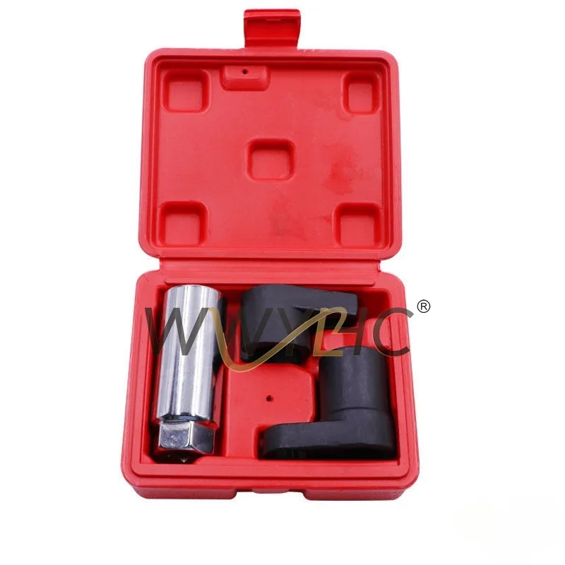 Suitable for Oxygen Sensor Sleeve - Including Square Mouth Plum Blossom Removal Tool Kit, Auto Repair, Auto Maintenance Tool