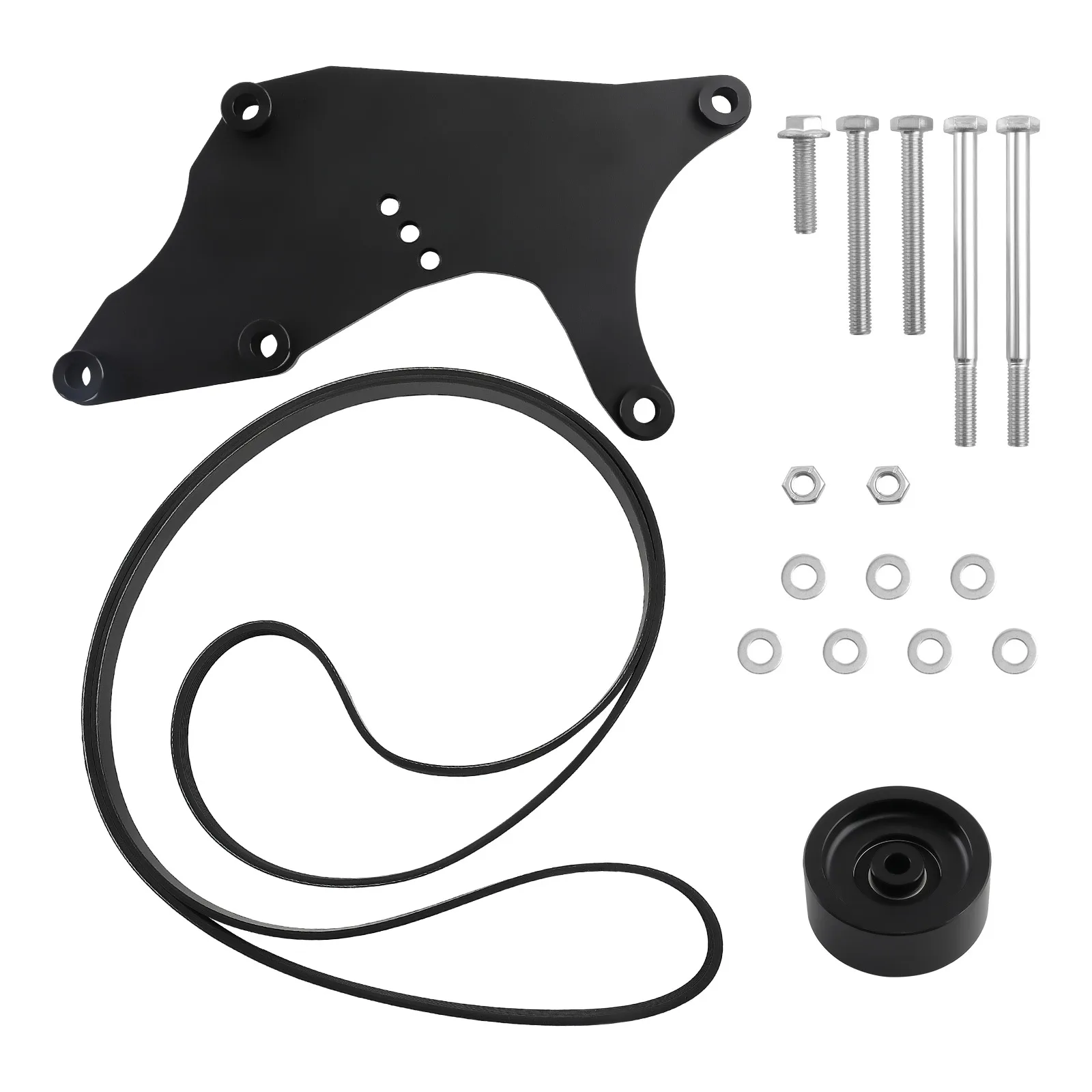 

Кронштейн для двойного генератора для грузовиков и внедорожников GM 4.8L 5.3L 6.0L 6.2L V8 1999-2013 Vortec