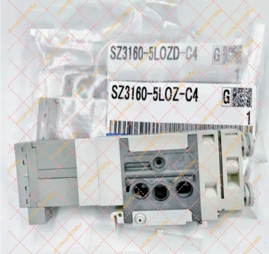 5/2 Way Pneumatic Solenoid Valve 24V DC Single Coil Φ4 Φ6mm Quick Connect Manifold Mount