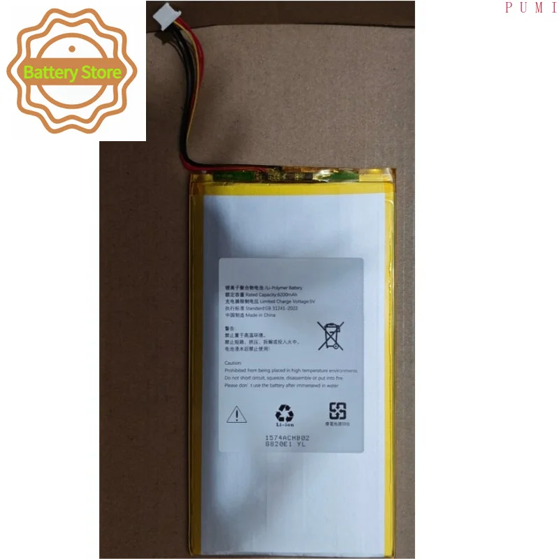 New High-quality High-Quality 3.8V 6200mAh Battery for ALLDOCUBE UCL3JT U1030128GB23482210774 2985162-1S1P Tablet Battery