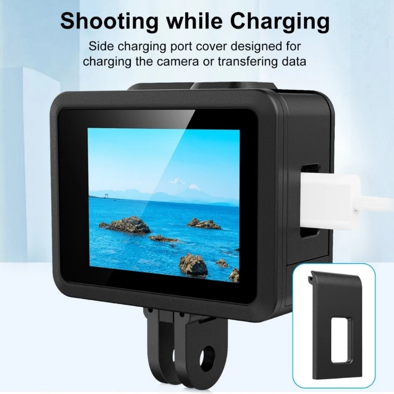 Carcasa silicona para cámara Hero2024, protectores cubierta seguridad