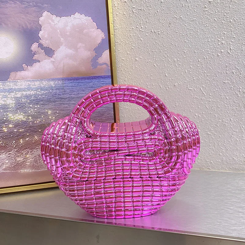 

2025 New Acrylic Material Designer Luxury Bag Small Women's Clutch Bags Bolsa Single Shoulder Crossbody Handbag