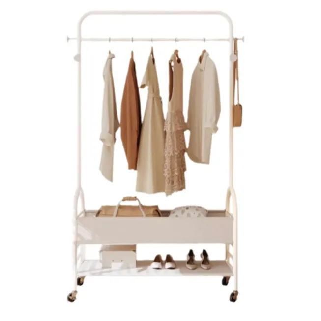 

Floor, coat rack, removable, multi-functional, hanging clothes, simple, indoor, storage, household