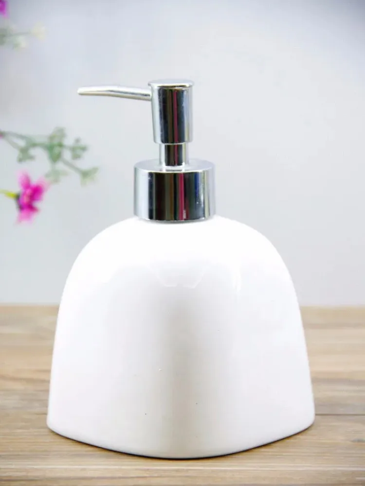 China Ceramics Emulsion Bottles Shower Gel bottle Liquid Hand-washing Dispenser Hotel Supplies Perfume bottle