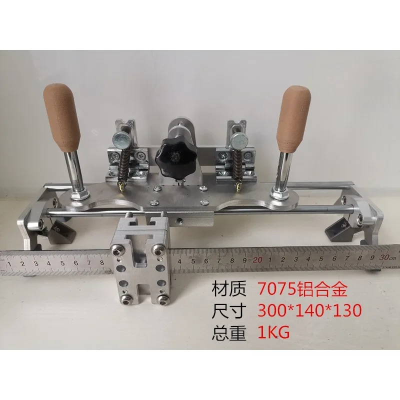 Slide rail free dismantling and grinding V clip belt machine fixed angle sharpener multi-function handheld cutting metal tool