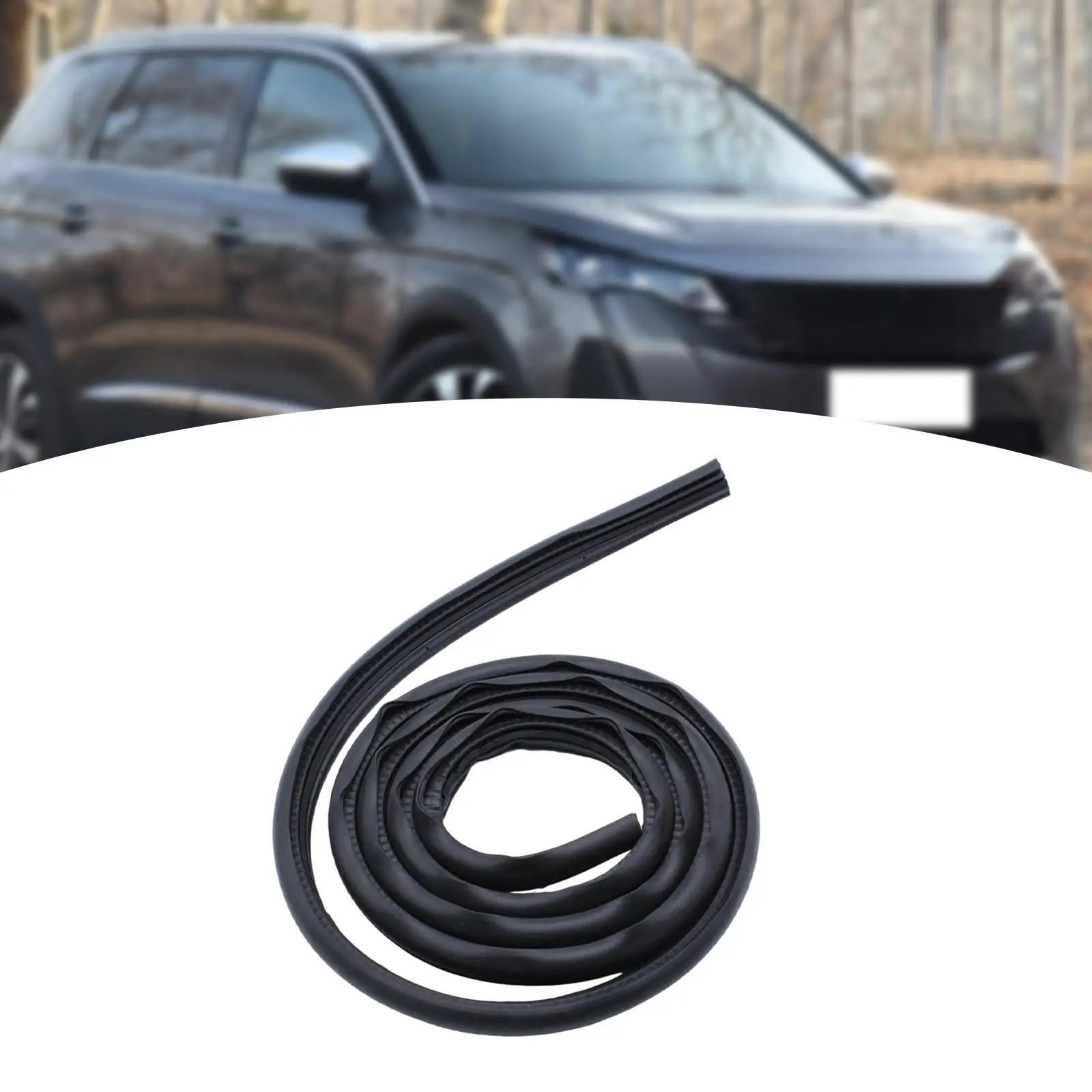 Front Door Weatherstrip Seal Rubber Easy Installation Spare Parts 9814855880