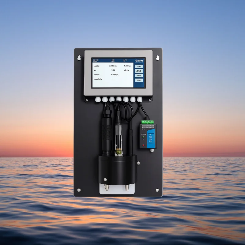 High Accuracy Multi-Parameter Water Quality Controller pH EC Sensor