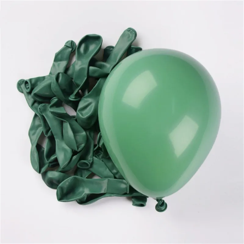 10Pcs 5/10/12Inch Retro Avocado Green Pink Latex Balloons Wedding Decoration Helium Baby Shower Ballon Birthday Party Decoration