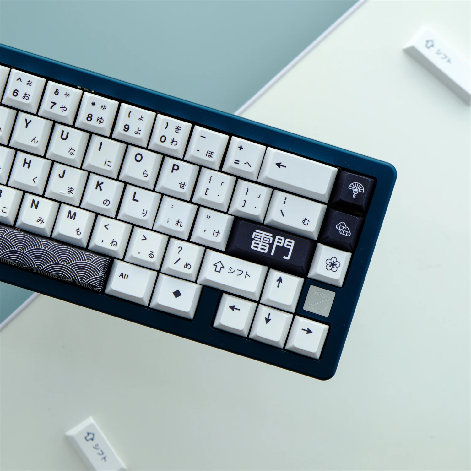 GMK Leimen 129 Phím PBT Keycap Nhuộm-Tiểu Cá Tính Nhật Bản Keycap Cho Bàn Phím Cơ Switch MX Phù Hợp Với 61/64/68/87/96 Bố Trí