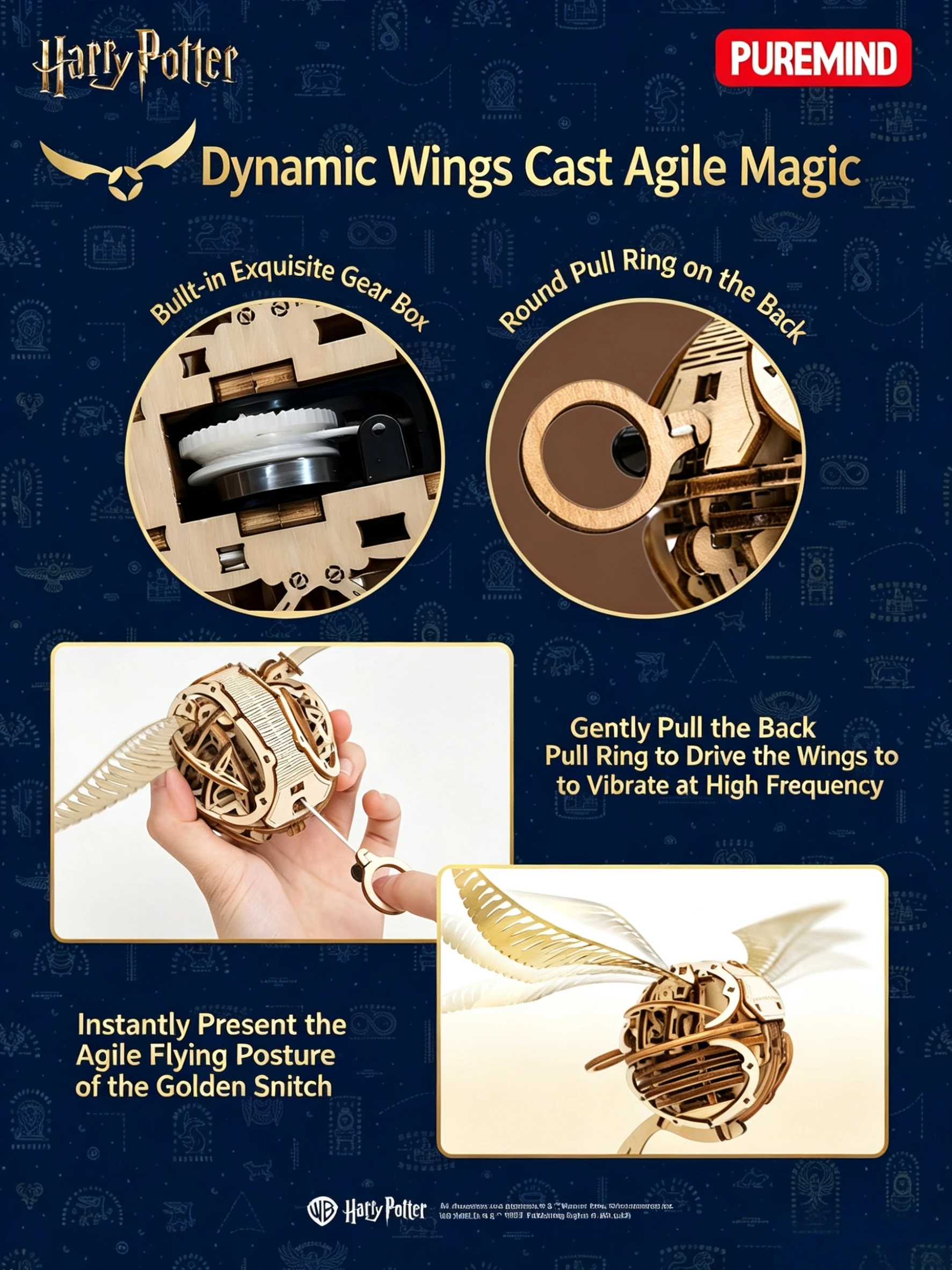PUREMIND Harry Potter Series P - Model Kit Harry Potter review and price