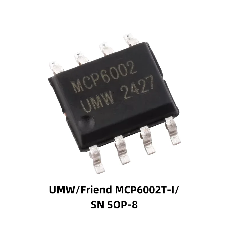 10 Stück Niedrigenergie-Operationsverstärker-Chip IC MCP6002-I MCP607-I/P MCP6001T – Detail 9