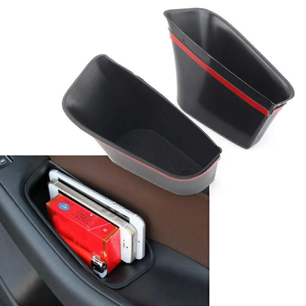 For AUDI Q5 2009 2010 2011 2012 2013 2014 2015 2016 Interior Side Door Storage Box Armrest Handle Pocket Holder Car Accessories