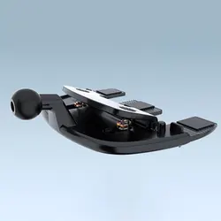 17mm Ball Head Base for Car CD Slot Phone Mount Stand Cradle Universal CD Slot Clip for Car Phone Holder GPS Bracket Accessories