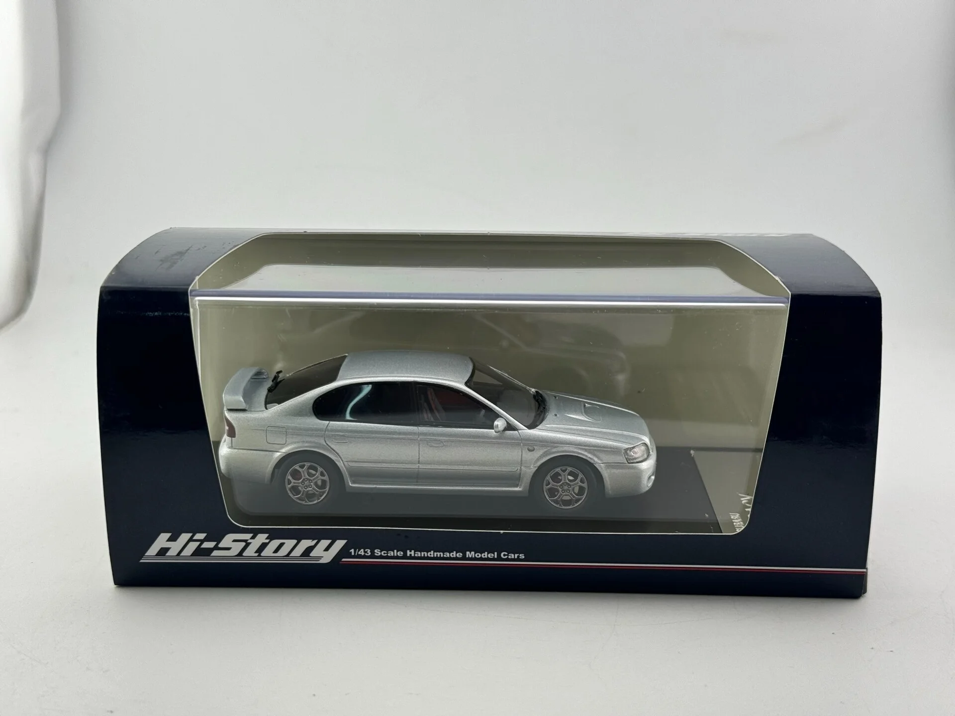 Модель автомобиля Subaru Legacy из смолы, масштаб 1/43, с эффектом взрыва окон, Hi Story