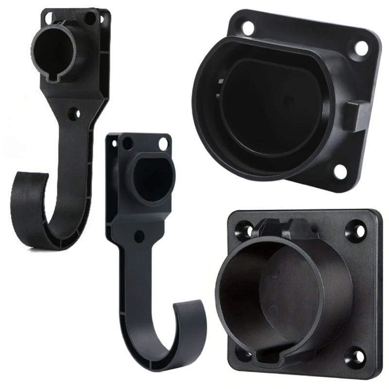 

EV Charger Holder Electric Vehicle Charging Cable Hook Mount Bracket for J1772 Type2 European standard Charger Accessories