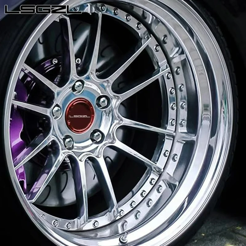 Llantas de coche forjadas de 18, 19, 20, 22 pulgadas, 5x114.3, 5x120, 5x120.65, con radios y diseño de plato profundo, para AUDI C8, Urus, GTR, Nissan, BMW, Ford