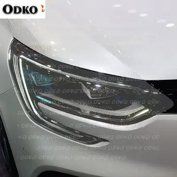 עבור רנו מגאן 4 RS GT ספורט אביזרי רכב פנס גוון שחור מגן סרט הגנה שקוף TPU מדבקה 8 best sales רנו ספורט GT - №4