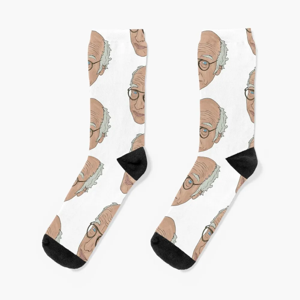 Curb you larry David Socks funny gifts loose socks cotton socks Run Socks Ladies Men's