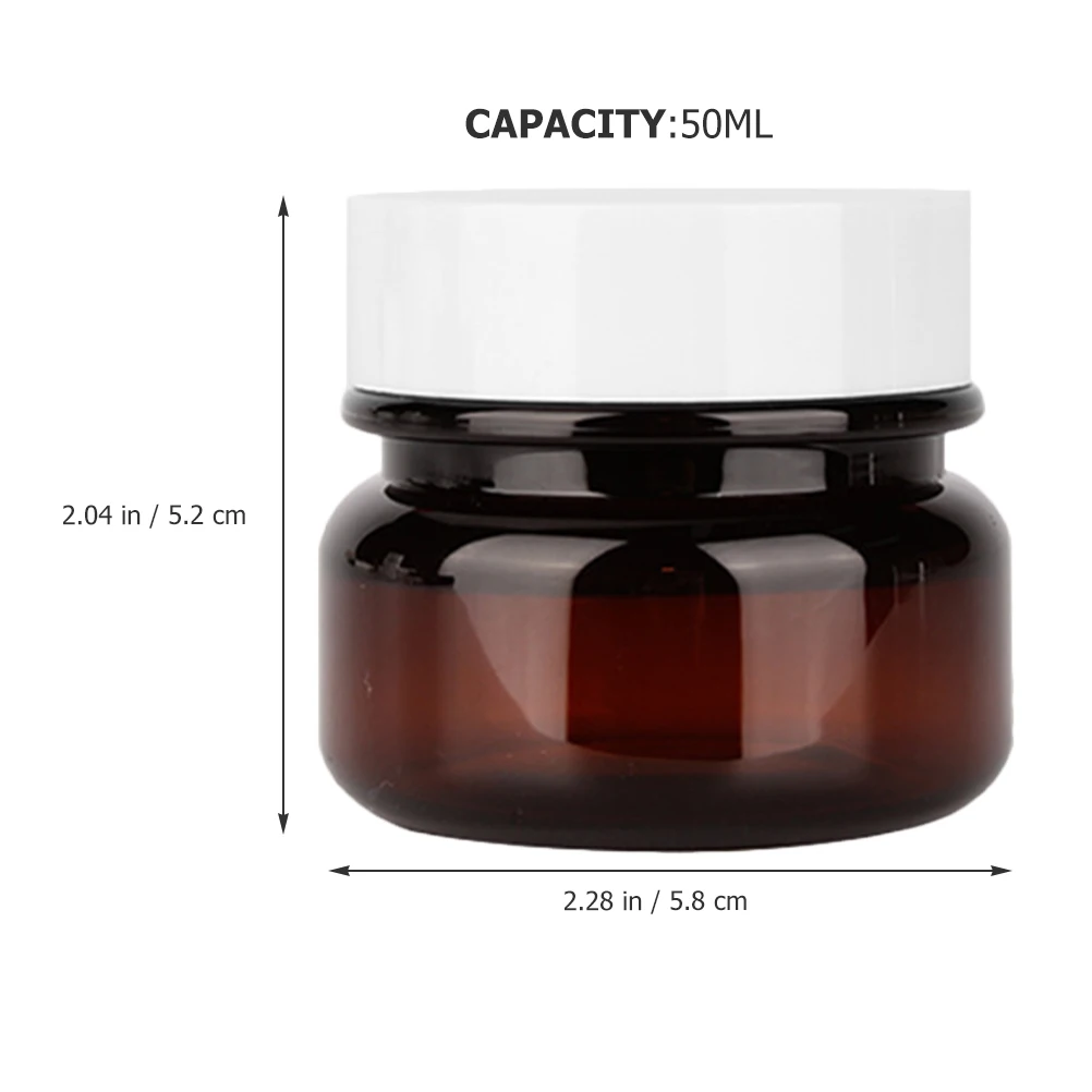 

16 Pcs Make up Eye Cream Bottle Travel Butter The Pet Jar Sample Pots for Cosmetics