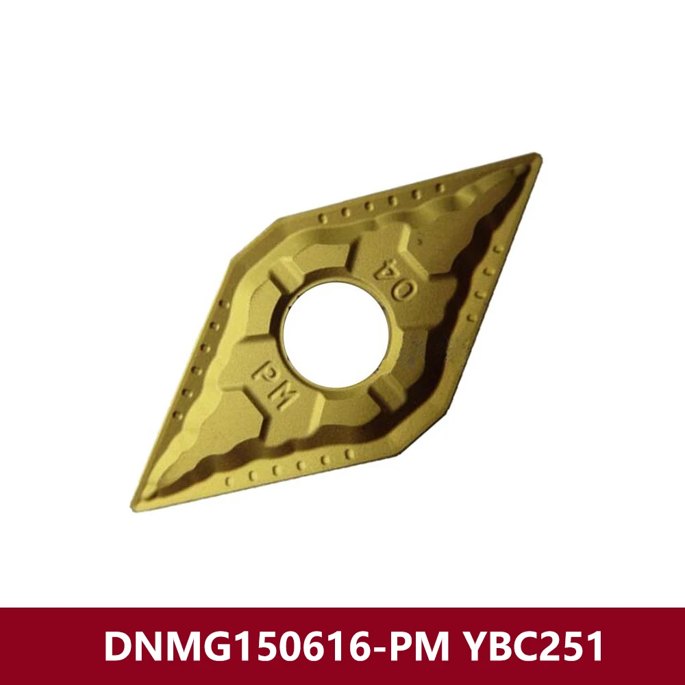 

Original DNMG150616-PM YBC251 DNMG150616 DNMG 150616 PM Carbide Inserts DNMG1506 CNC Lathe Cutter DNMG444-PM Holder Machine Tool