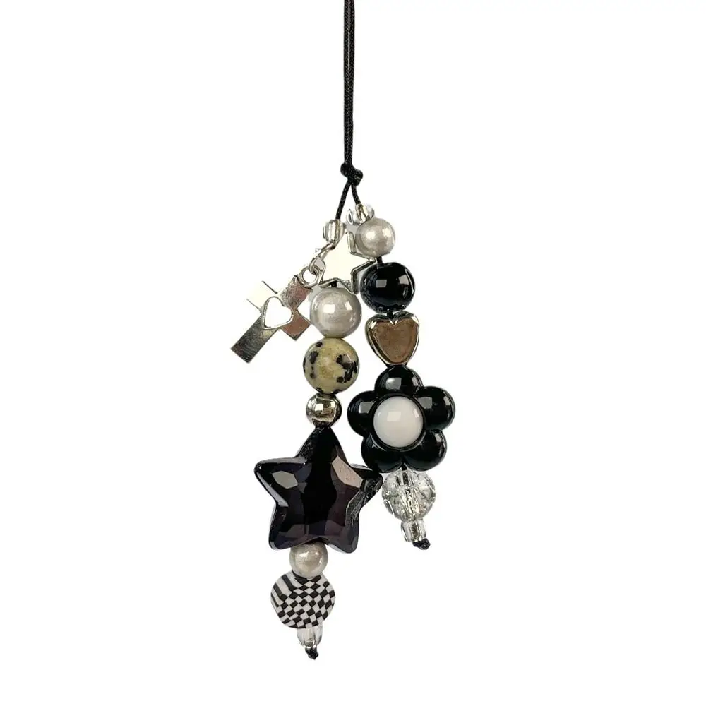 

Fashion Gothic Style Y2K Phone Strap Star Heart Butterfly Mobile Phone Lanyard Anti Loss Beaded Cell Phone Chain Jewelry Gift