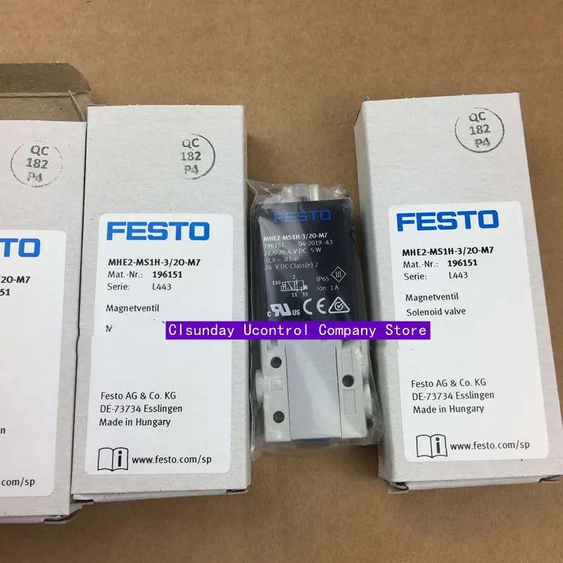 

New original FESTO high-speed solenoid valve MHE2-MS1H-3/2O-M7 196151