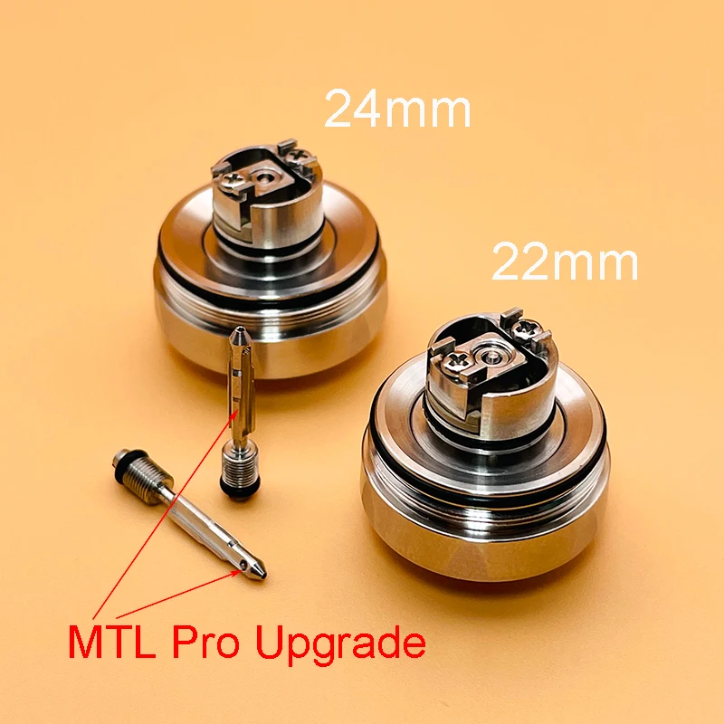 خزان Vape قابل للتعديل من DSX Kayfun Lite Plus لتدفق الهواء ، خزان Vape MTL Rta izer ، ملف مفرد ، 316ss ، 22 ، 24 ، Vape vs Kayfun X Mini ،