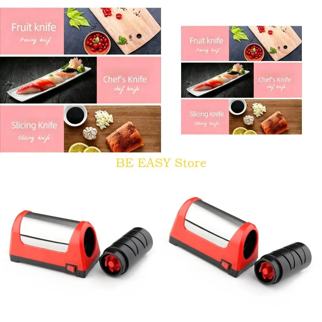 E28F Automatic Cutter Sharpener Electric Sharpening Stone for Professional Result Without Manual Setting or Expertise