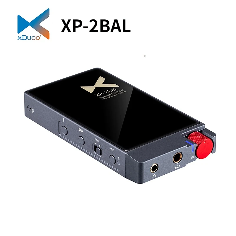 XDUOO XP-2BAL ES9018K2M HD Bluetooth DAC Balanced Headphone Amplifier CSR8675 Bluetooth 5.0 USB DAC 320Mw Output Power