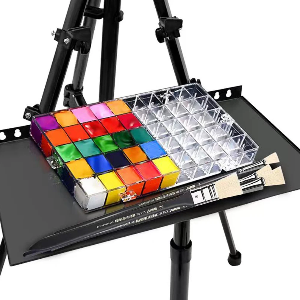 Imagem -01 - Bandeja de Cavalete Destacável para Artistas Black Sketch Rack Prateleira de Armazenamento Plásticos pp Uso Faça Você Mesmo Dropshipping por Atacado bandeja de cavalete destacavel para artistas black sketch rack prateleira de armazenamento plasticos pp uso faca voce mesmo dropshipping por atacado 01