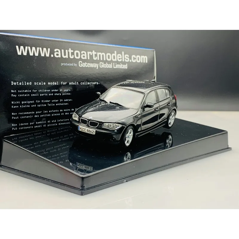 Diecast AUTOART 1:43 Scale 1 Series 120i E87 Alloy Car Model