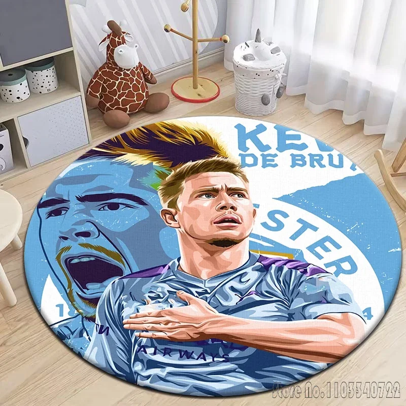 

Popular football star Printed Round Carpet,rugs for bedroom,Living Room Rugs,Picnic Mats,anime rug,carpet,area rug,room decor