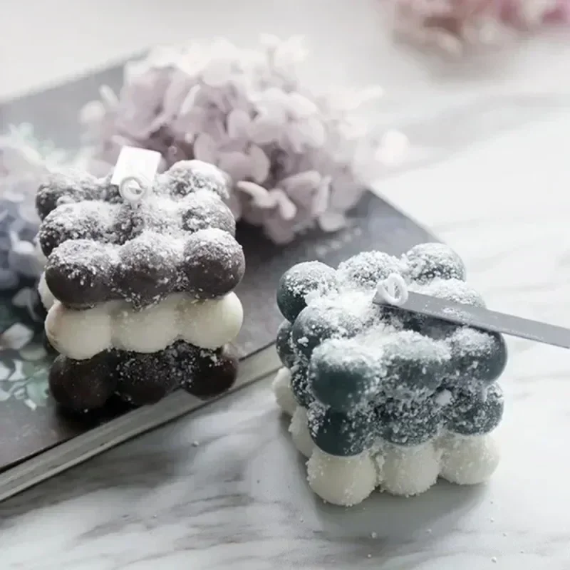 الإبداعية اليدوية قوالب الصابون صنع عيد الميلاد قالب شمع الشمع شمعة الجص شمعة الملحقات هدية كعكة لوازم الديكور