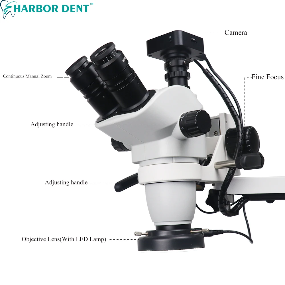 Hot Sale Chair Operating Surgical Endodontic Oral Microscope with Camera