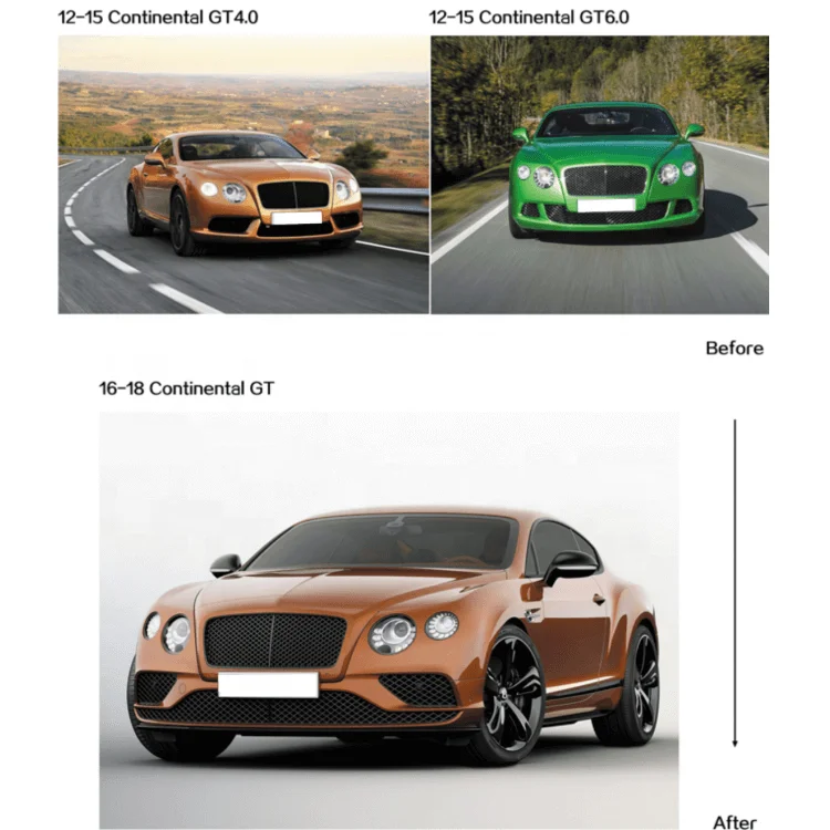 body kit for bentley continental gt 2012-2015 UPGRADE to 2016-2018