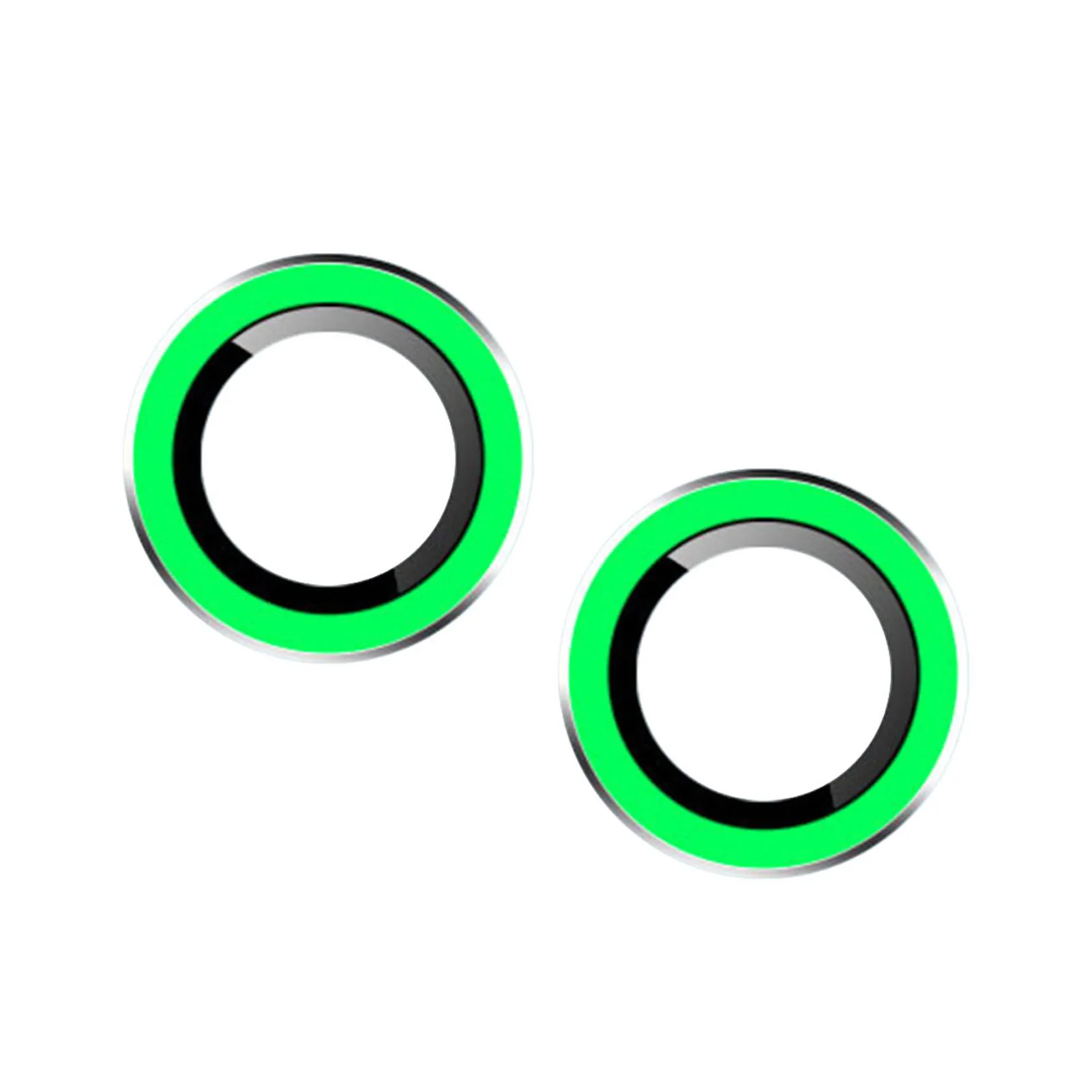 2 Pcs Metal Camera Protector Durable Protection for  14 Plus Decoration Accessories